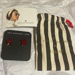 Lele sadoughi x j.crew earrings (NEVER WORN)